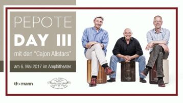 Pepote Cajon Day III mit den „Cajon Allstars“