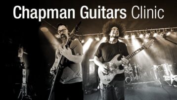 Chapman Guitars Clinic mit Rob Chapman und Rabea Massaad