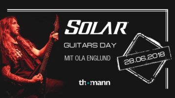 Solar Guitars Day mit Ola Englund