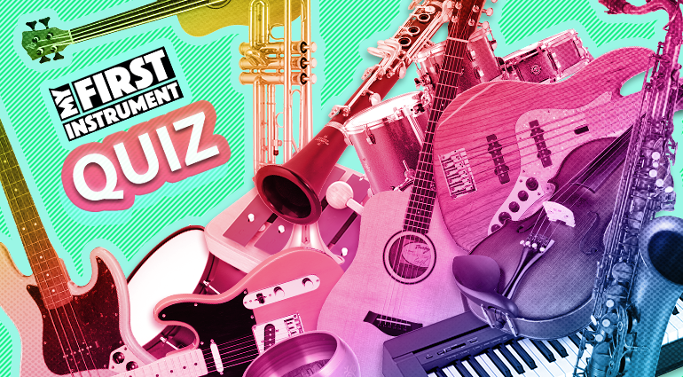 Quiz Das erste Instrument von bekannten Musikern