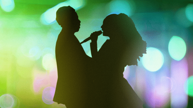Musikerpaar Valentinstag