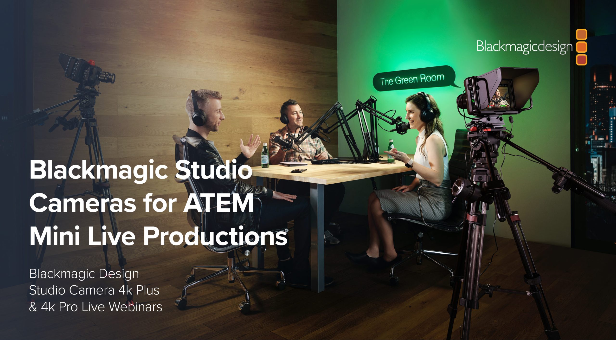 Blackmagic Studio Cameras – Webinar