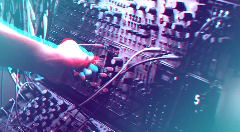 Songs zu statisch: Synthesizer-Sounds