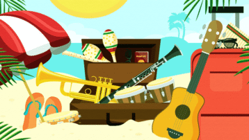 Instrumente für den Urlaub / Reise-Instrumente