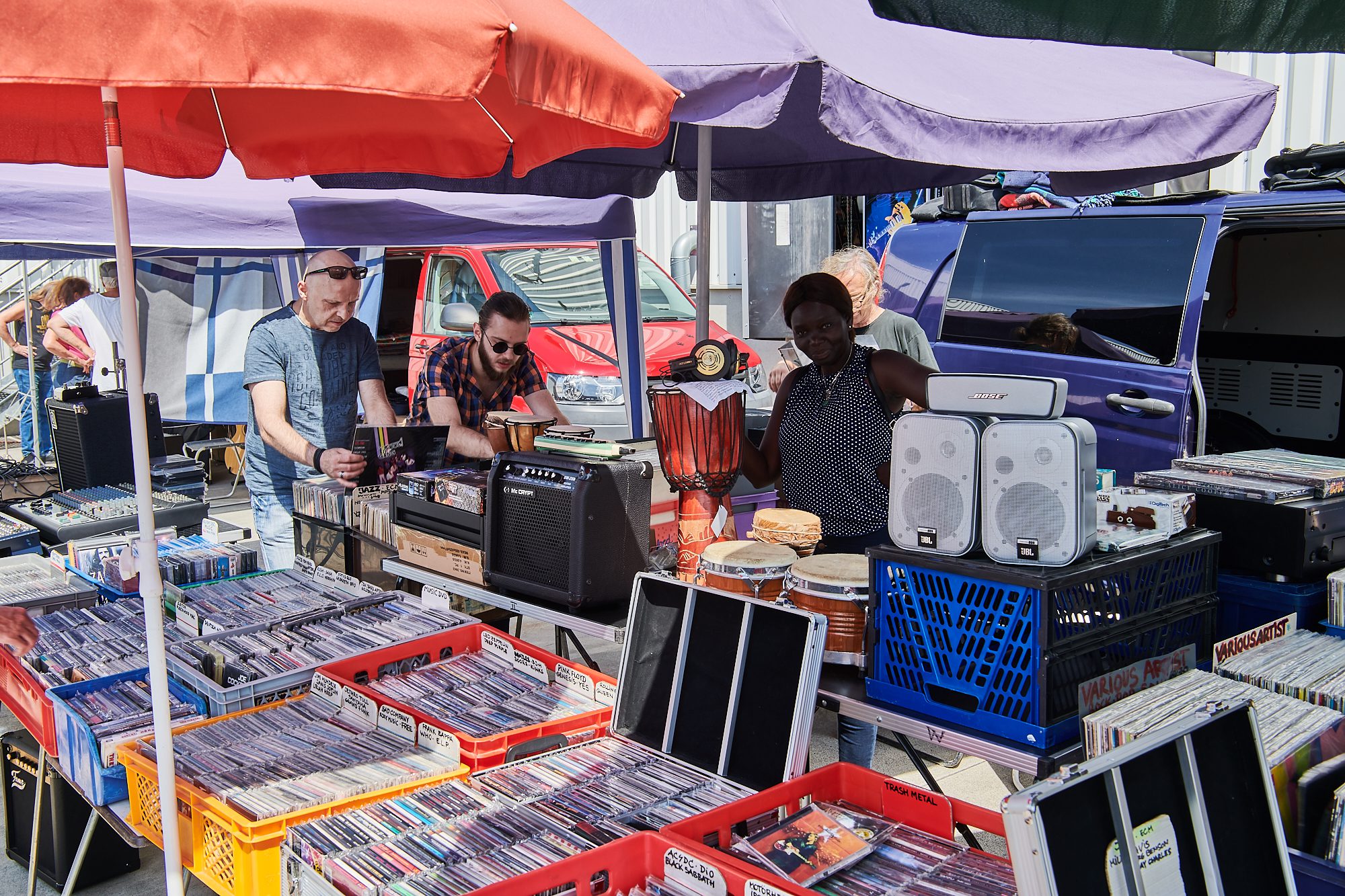 Flohmarkt für Musiker bei Thomann