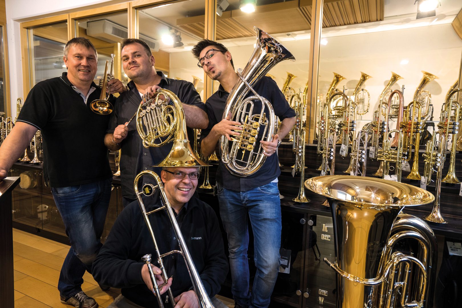 Brass-Abteilung Thomann