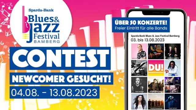 Blues- und Jazzfestival 2023 Contest Thomann