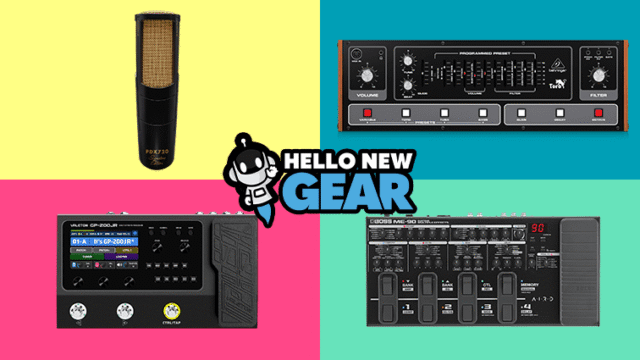 Neues Musikequipment August