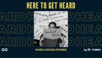 Podcast Musik Here to get heard