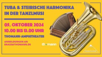 Tuba & Steirische Harmonika in der Tanzlmusi