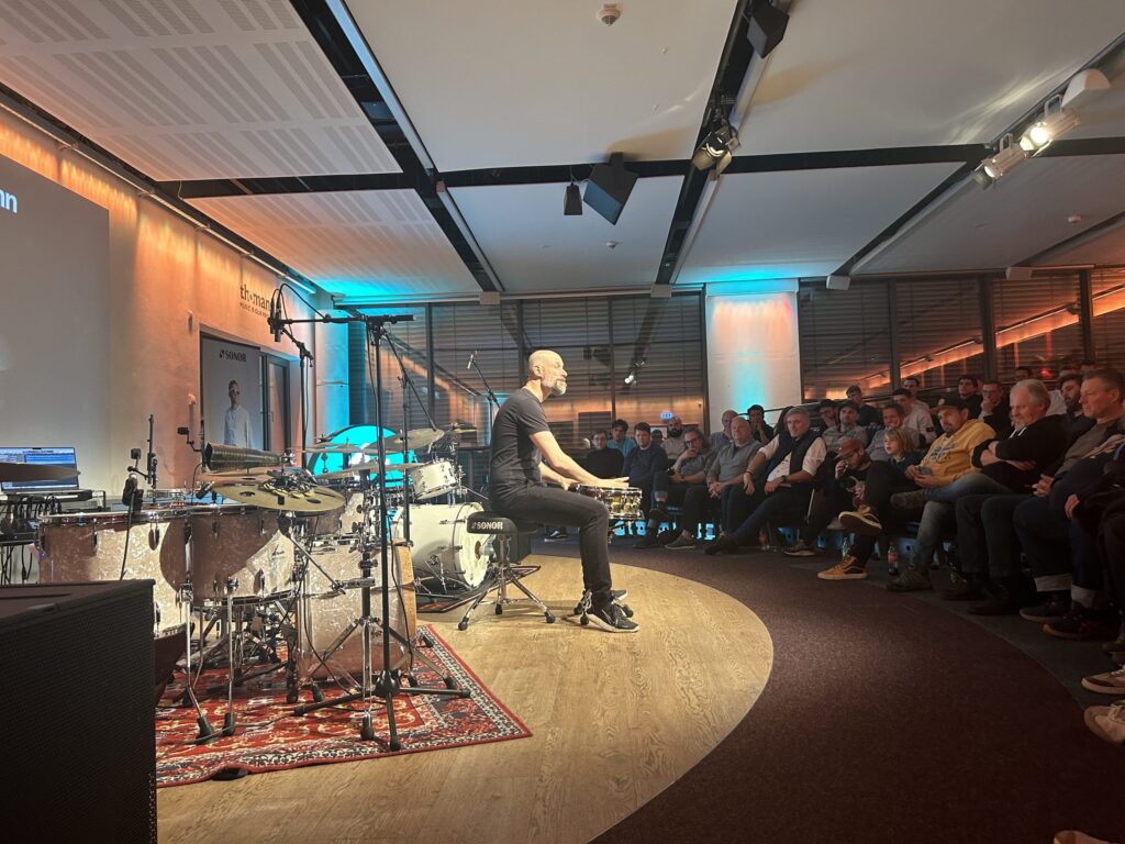 Schlagzeug Event Jost Nickel Benny Greb Thomann