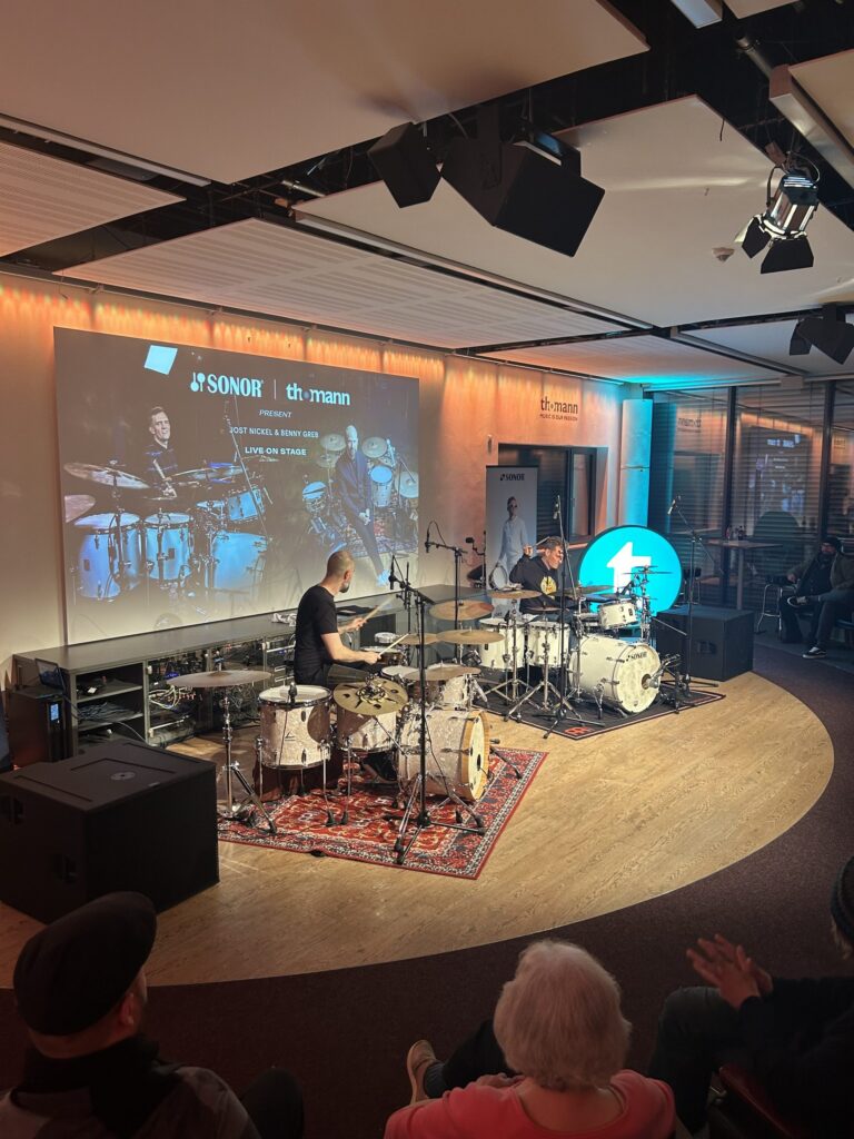 Jost Nickel Benny Greb Event Thomann
