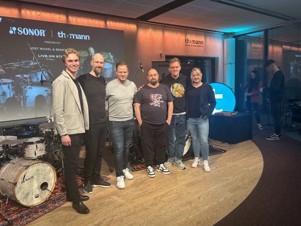 Schlagzeug Event Jost Nickel Benny Greb Thomann