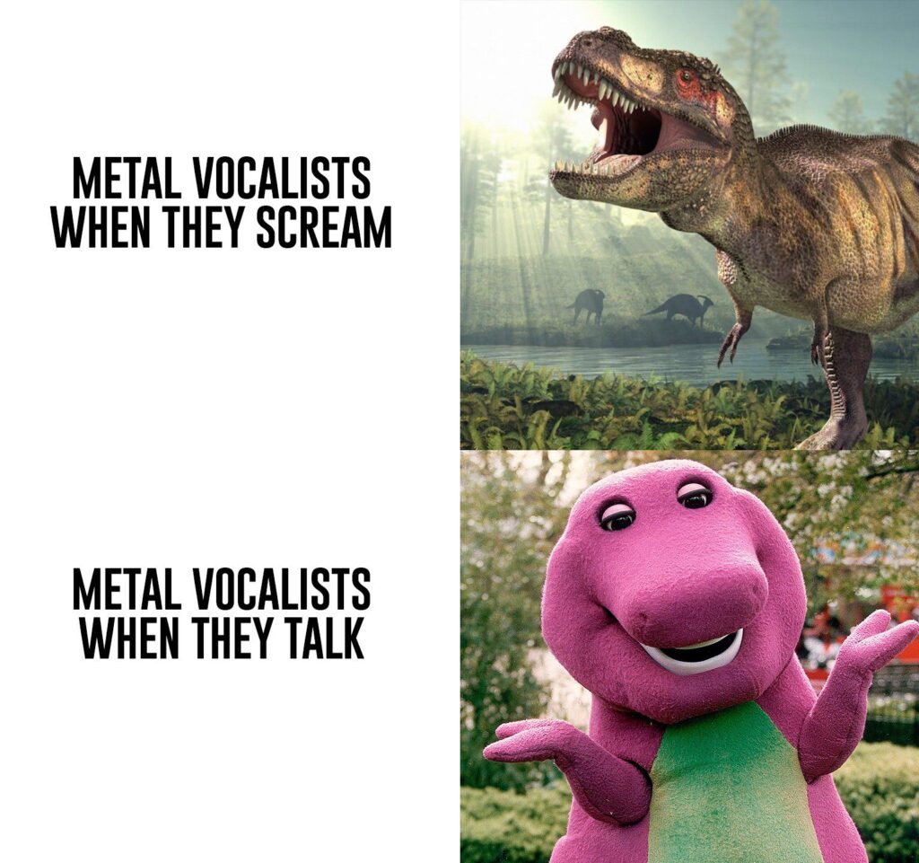 Dino Metal Meme