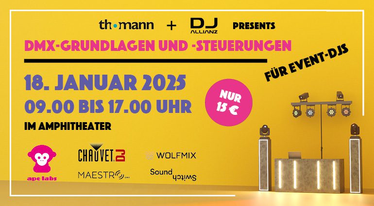 DMX-Grundlagen für DJs Event