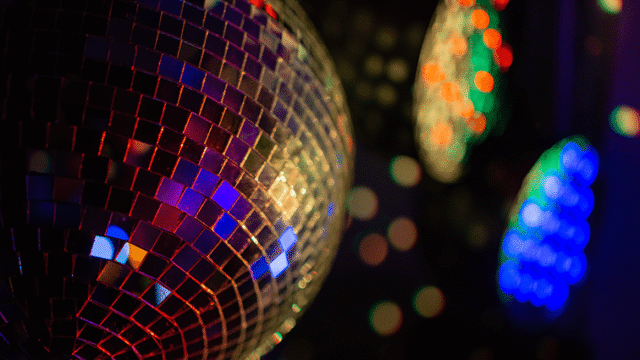 Equipment und Deko Silvesterparty
