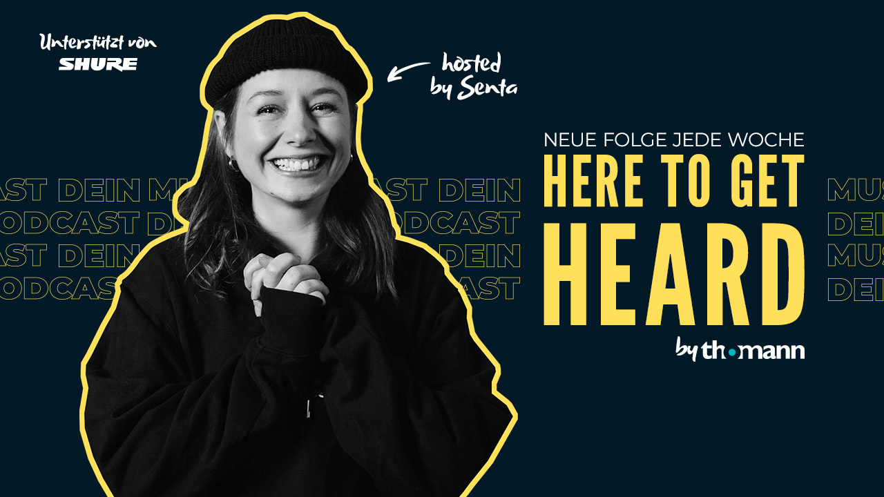 Here To Get Heard Podcast Musik