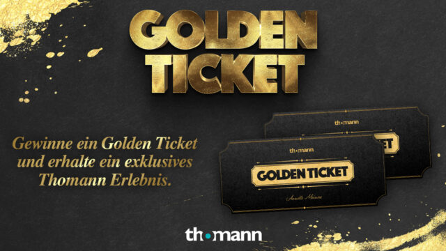 Golden Ticket Gewinnspiel Thomann