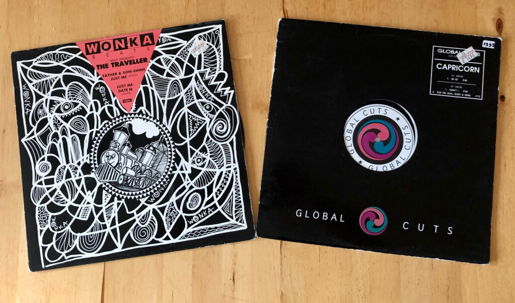 Schallplatten von Wonka Beats und Global Cuts - Techno Subgenres