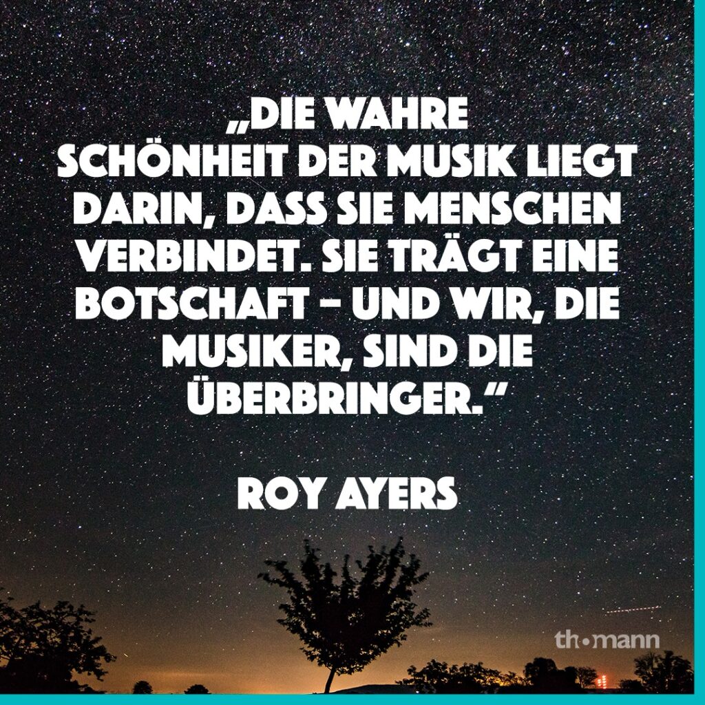 Musik Zitat Roy Ayers
