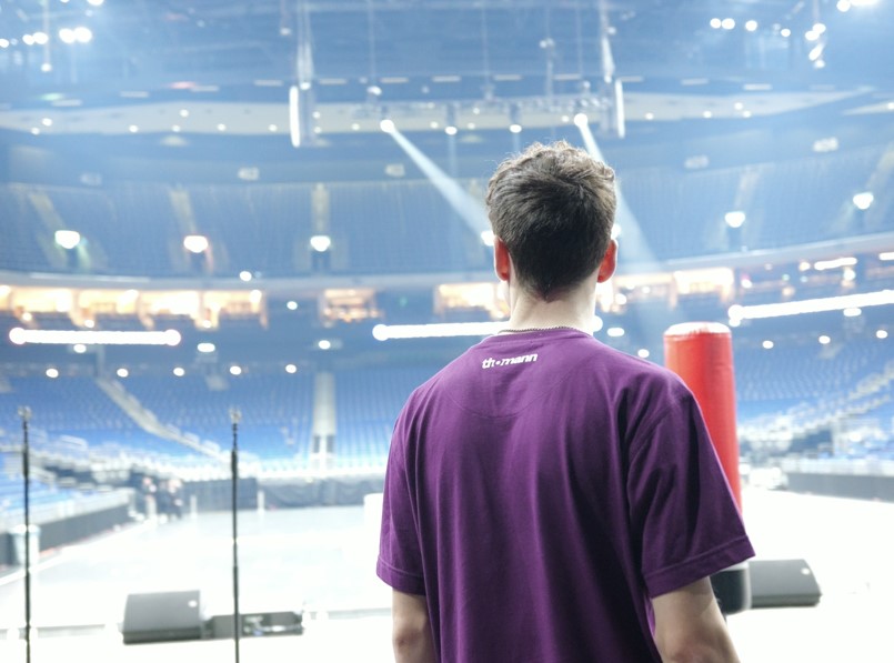 FiNCH Konzert Berlib backstage