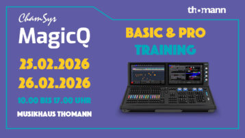 ChamSys MagicQ Training: Basic und Pro