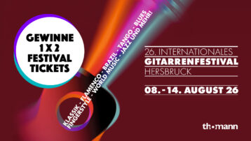 Hersbrucker Gitarrenfestival Thomann Gewinnspiel