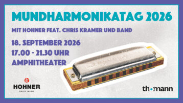 Mundharmonikatag 2026 mit HOHNER feat. Chris Kramer und Band