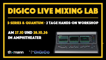 DiGiCo Live Mixing Lab: S-Series & Quantum – From Setup to Showtime