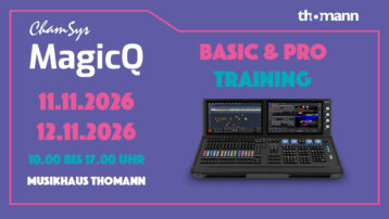 ChamSys MagicQ Training: Basic und Pro