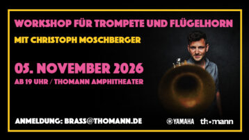 Workshop für Trompete und Flügelhorn mit Christoph Moschberger