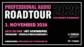 Yamaha Pro Audio: Live Mixing Workshop