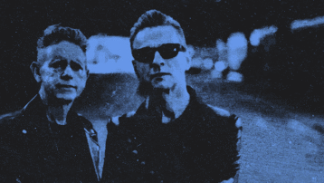 photo of the Depeche Mode duo