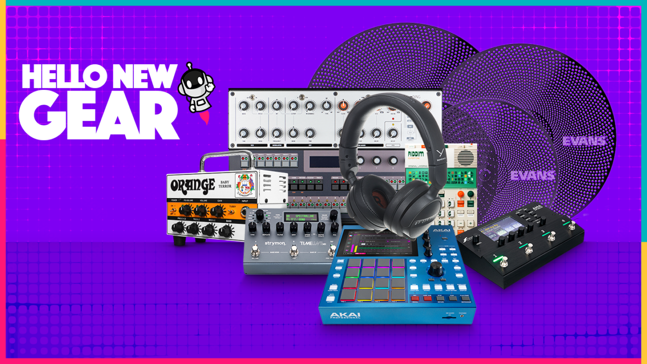 Nieuwe muziekapparatuur, waaronder de AKAI MPC One G2, Fractal Audio AM4, beyerdynamic-hoofdtelefoons, Evans-bekkens en gitaareffecten.