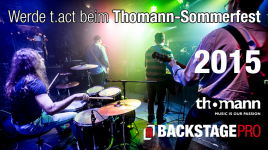 Bandcontest „Werde t.act beim Thomann-Sommerfest 2015“!