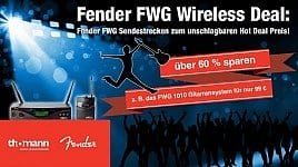 Fender FWG Wireless Deal:  Mach dich frei!