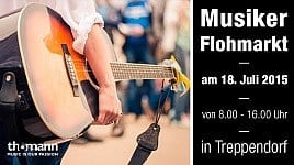 Save the Date: der Musikerflohmarkt am 18. Juli