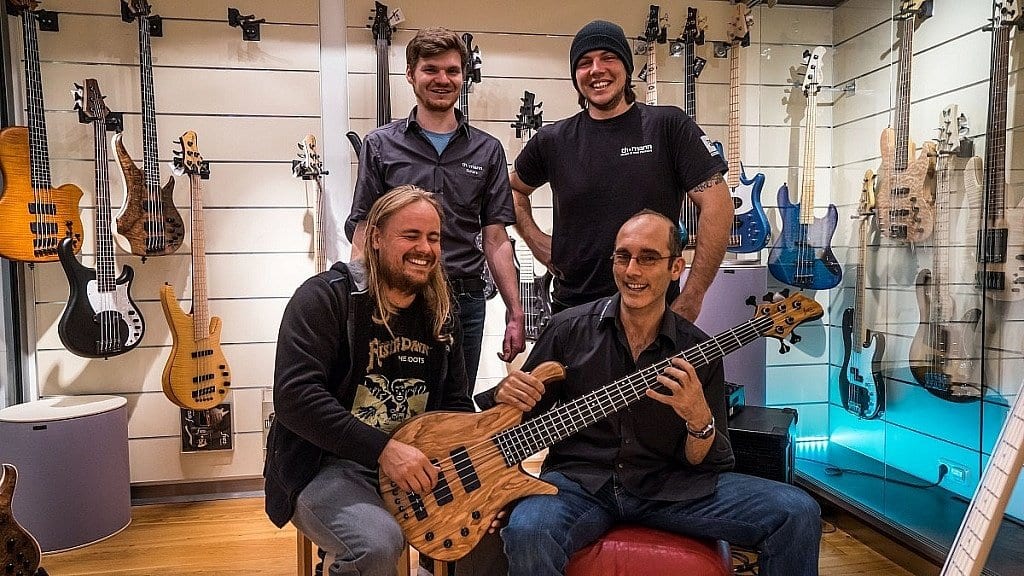 David, Jonas, Andi und Paul