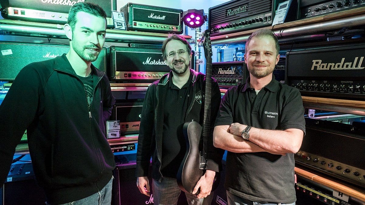 Daniel, Werner & Jörg aus der Gitarrenabteilung