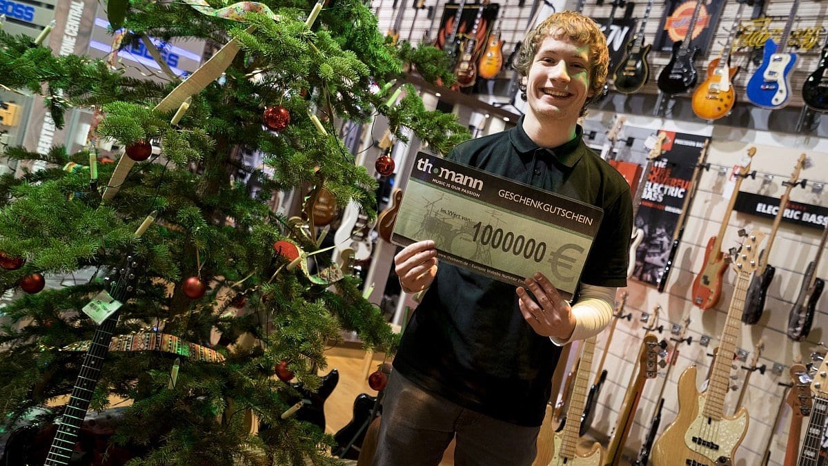 A Thomann gift voucher the perfect Christmas gift t.blog