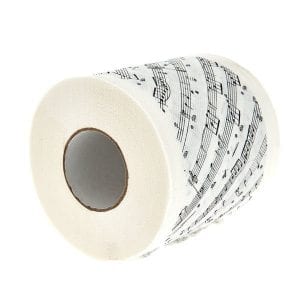 Bei uns im Shop: Music Sales Toilet Paper: Sheet Music