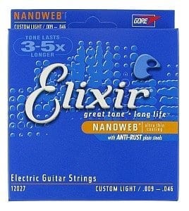 Elixir Nanoweb Custom Light E-Gitarren Saiten