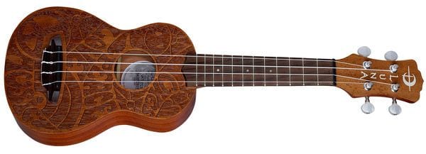 Luna Guitars Ukulele Peace Love