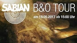 Sabian B&O Tour