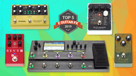 Top 5 pedali per chitarra elettrica 2019