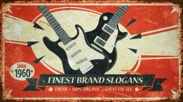 Quiz- Know your slogans: Guitars!