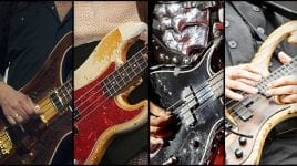 Quiz – Identifie ces bassistes à partir de leurs basses !