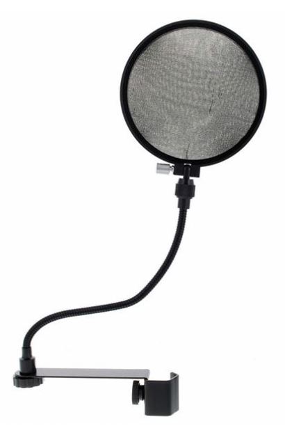 Filtro anti pop para grabar voces