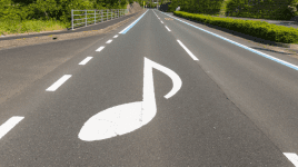 Musikalische Straßen – Melodien für unterwegs