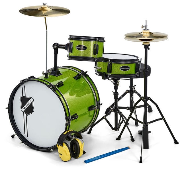 Akustikschlagzeug für Kinder Millenium Youngster Drum Set Bundle